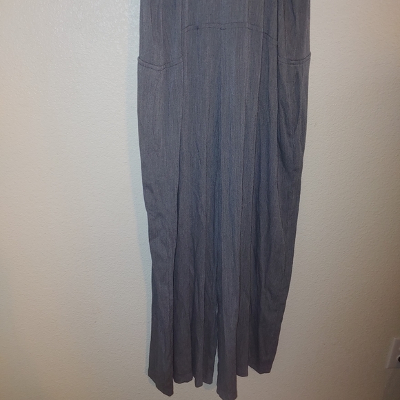 Lucy love gray planet Jumpsuit Nwt medium buttons - Picture 8 of 9